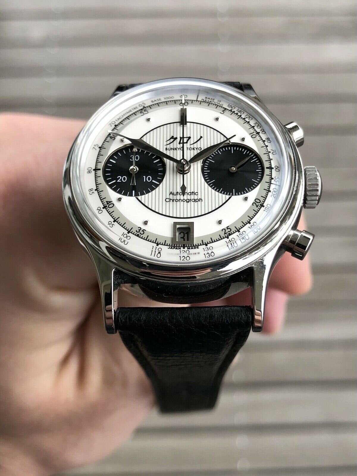 Kurono Tokyo Chronograph 1 White - 2020