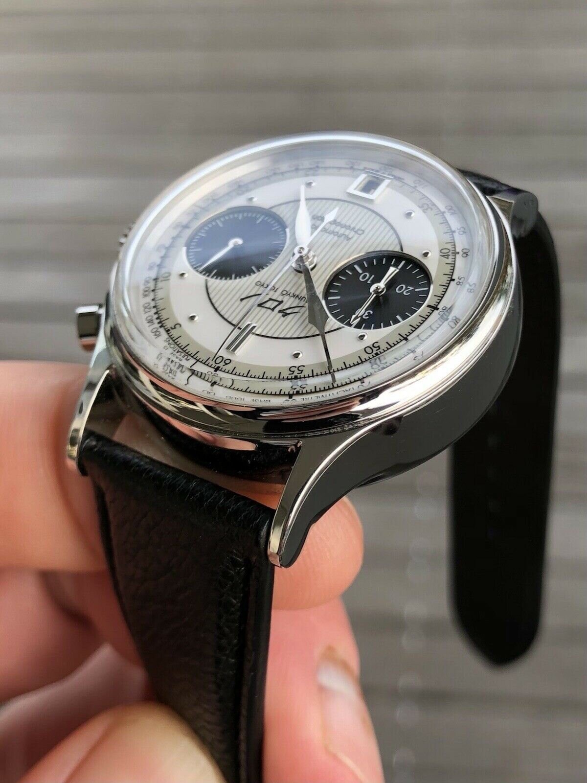 Kurono Tokyo Chronograph 1 White - 2020