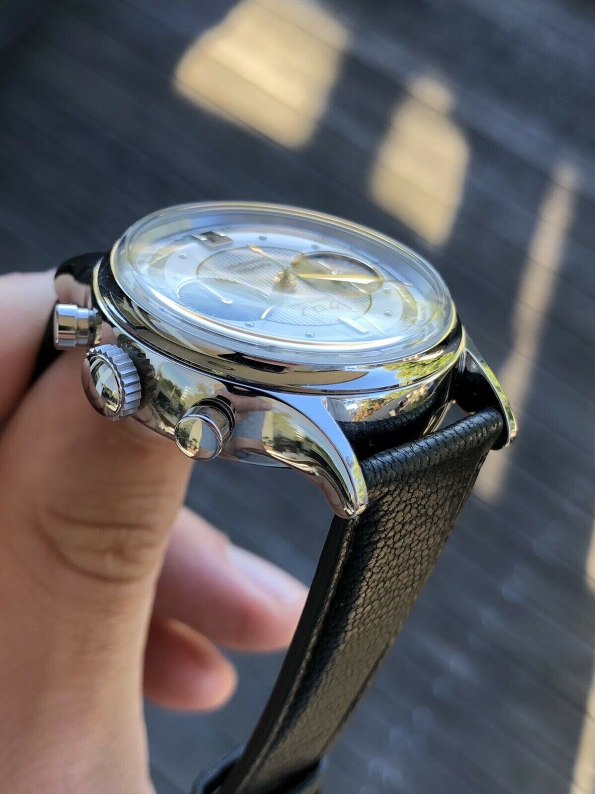 Kurono Tokyo Chronograph 1 White Dial - 2020 – Watch Vault Australia