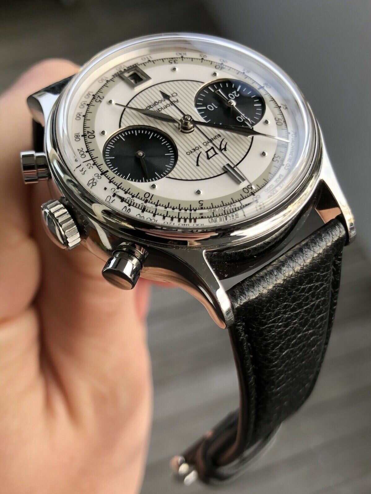 Kurono Tokyo Chronograph 1 White - 2020