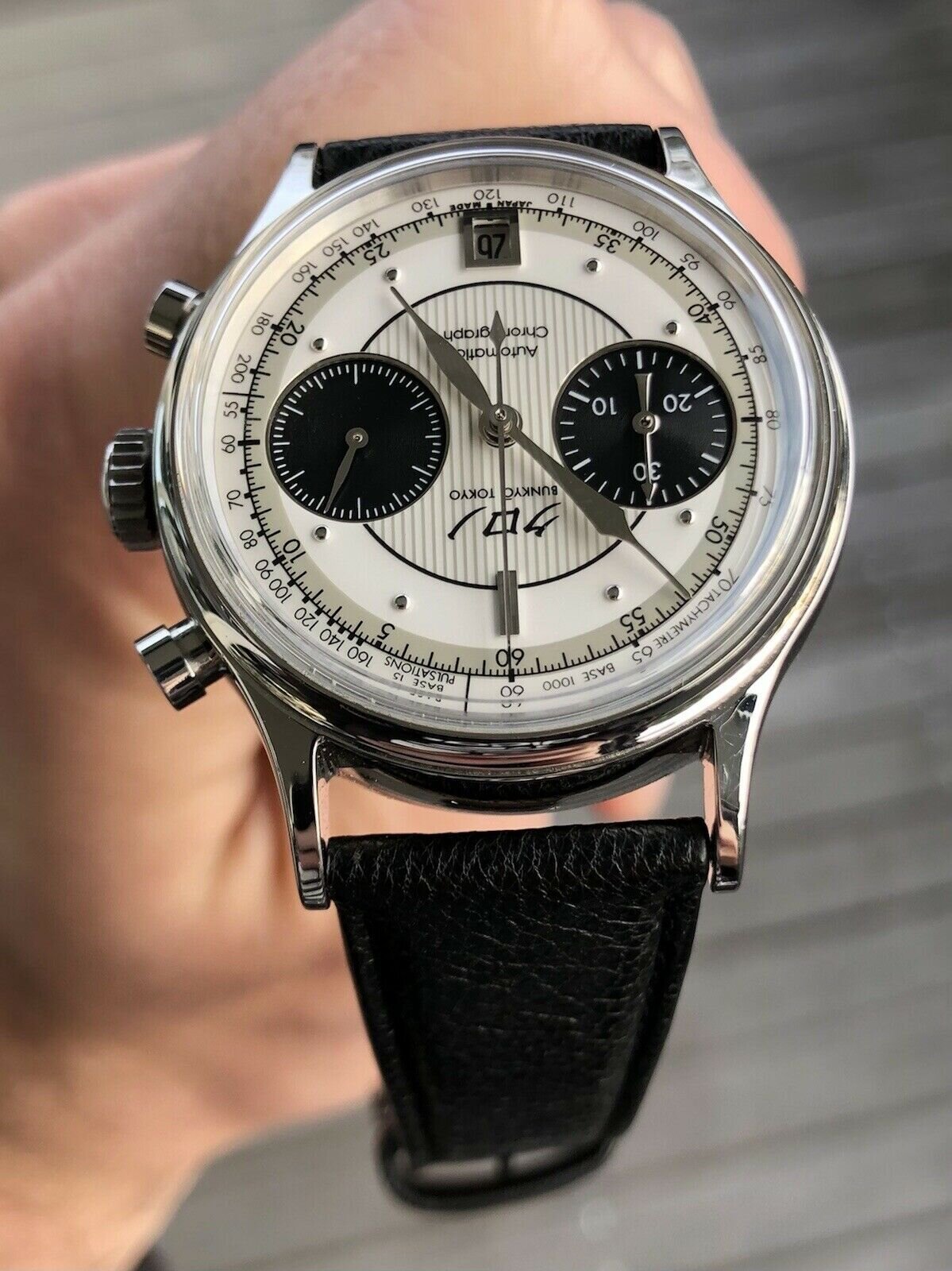 Kurono Tokyo Chronograph 1 White - 2020