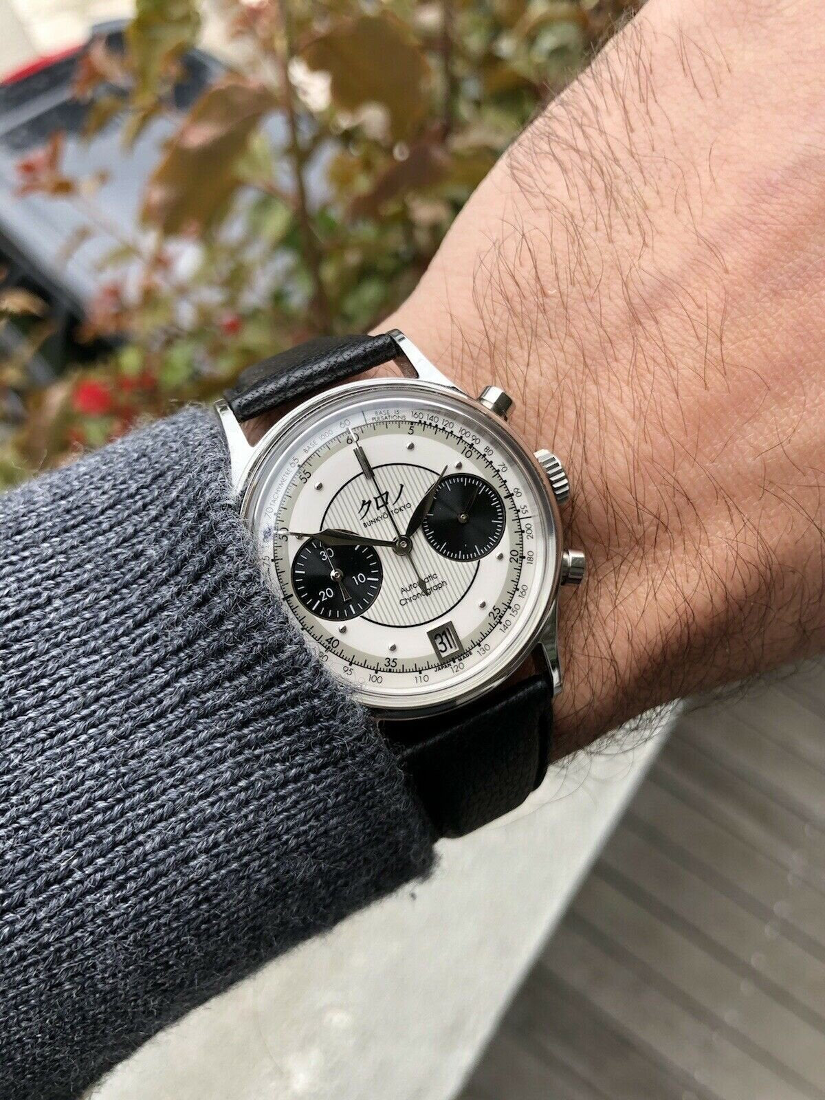 Kurono Tokyo Chronograph 1 White - 2020