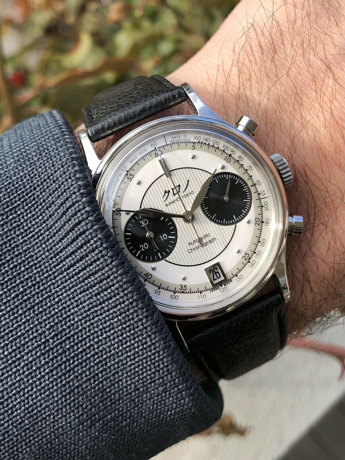 Kurono Tokyo Chronograph 1 White - 2020