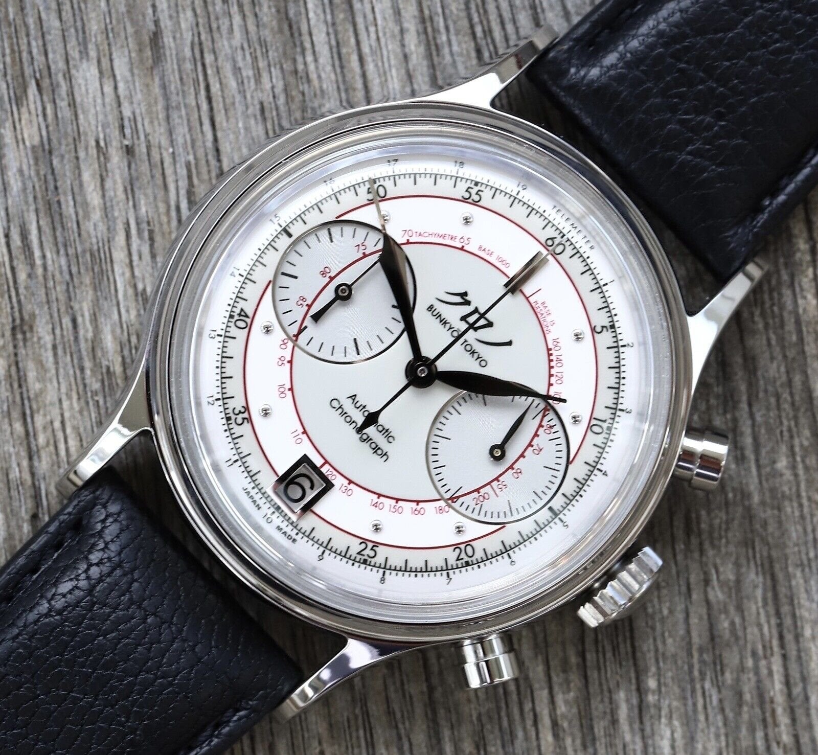 Kurono Tokyo Chronograph 2 White "Shiro" - BNIB