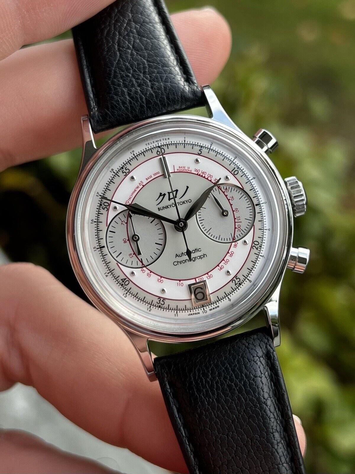 Kurono Tokyo Chronograph 2 White "Shiro" - BNIB