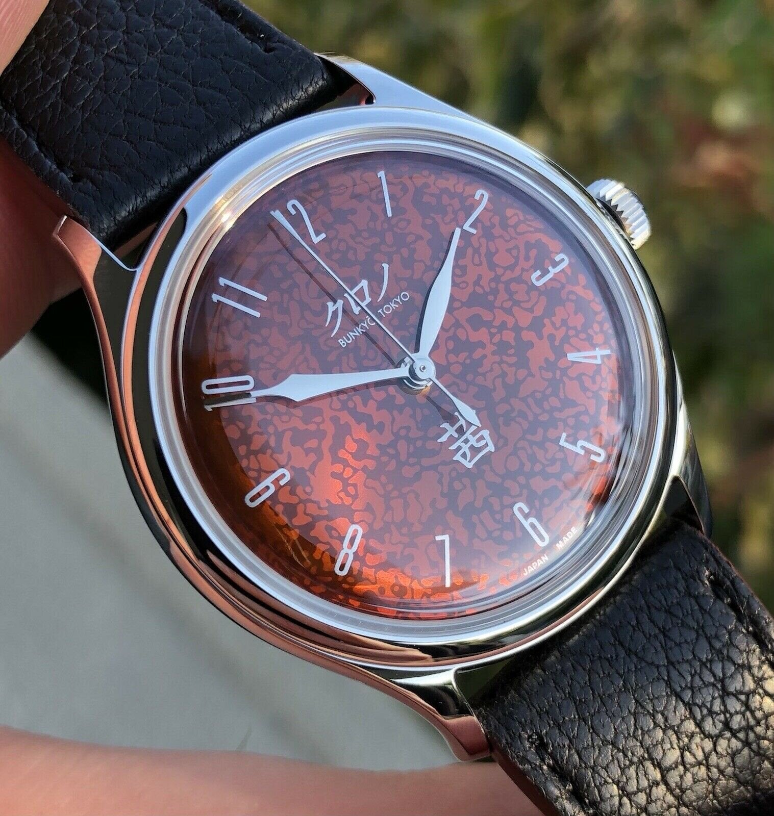 Kurono Tokyo Grande Akane Urushi Dial - Brand New