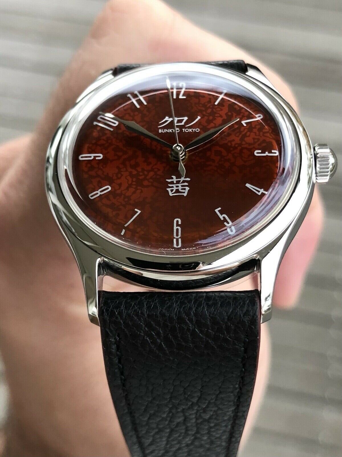 Kurono Tokyo Grande Akane Urushi Dial - Brand New