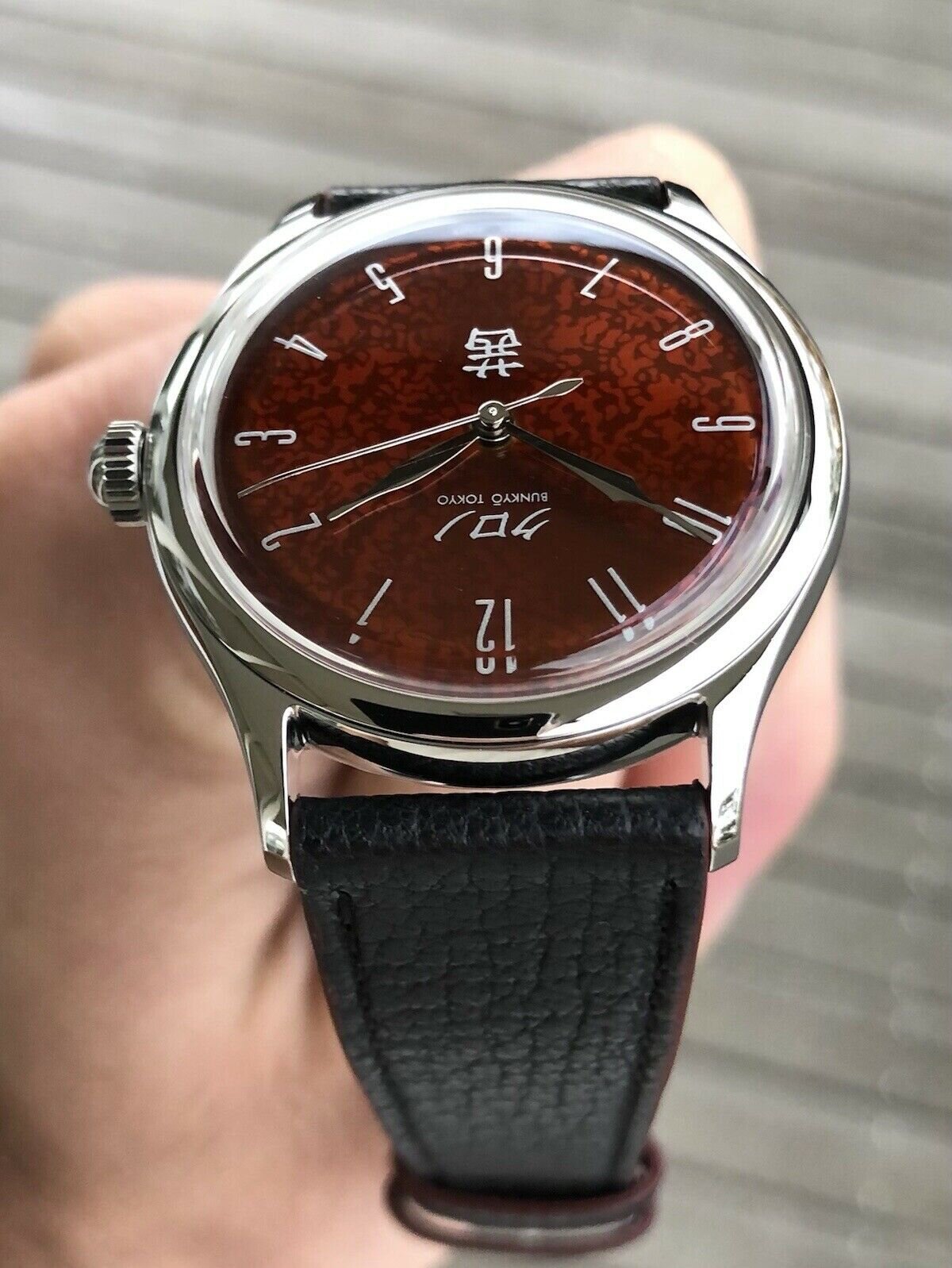 Kurono Tokyo Grande Akane Urushi Dial - Brand New