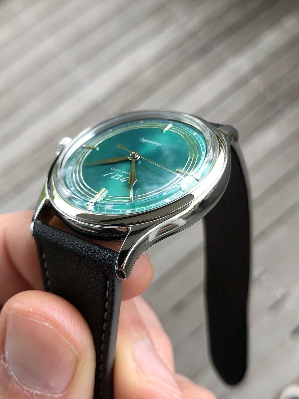 Kurono Tokyo by Hajime Asaoka Anniversary Green Mori Watch