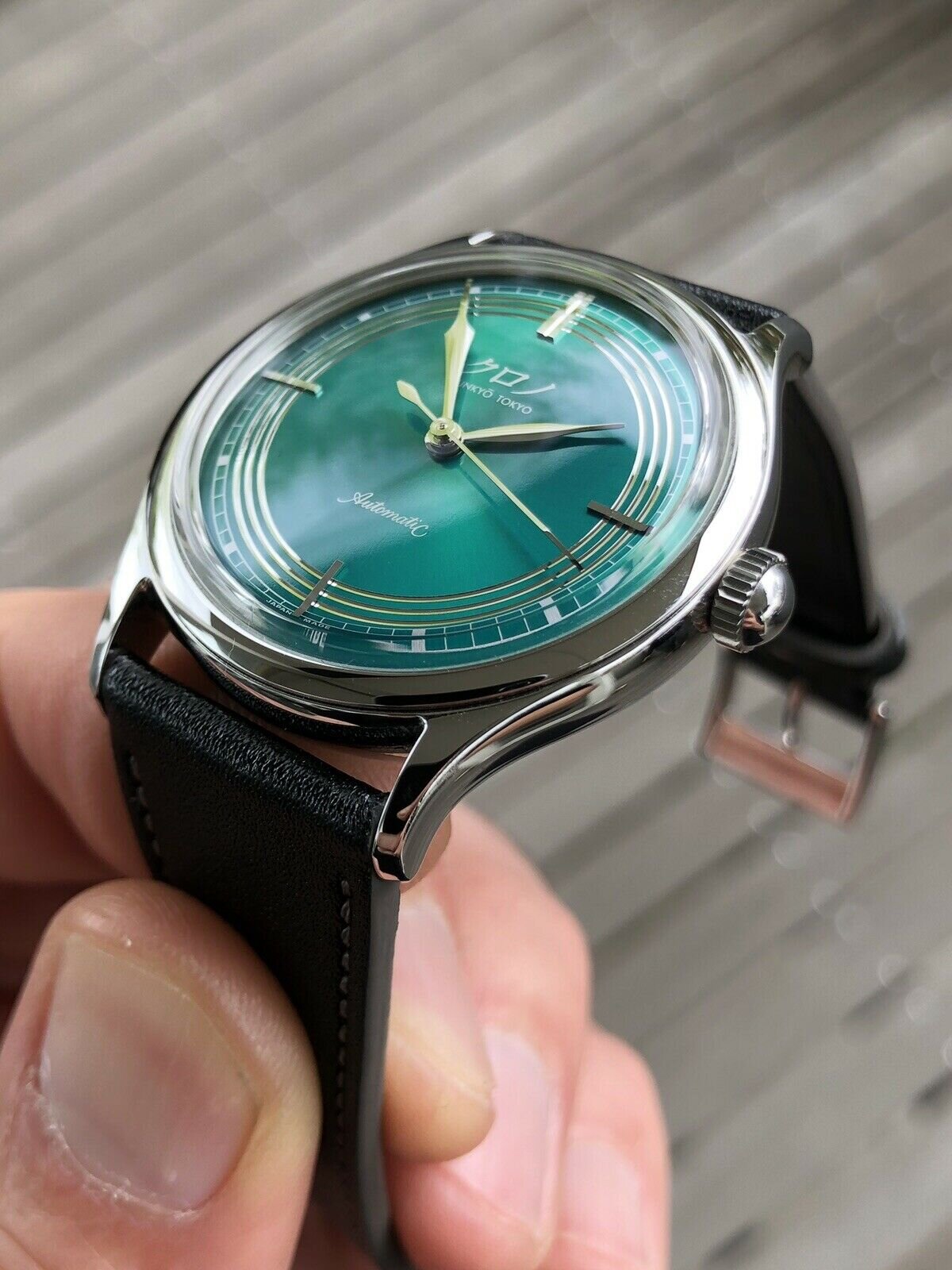 Kurono Tokyo by Hajime Asaoka Anniversary Green Mori Watch Vault Australia