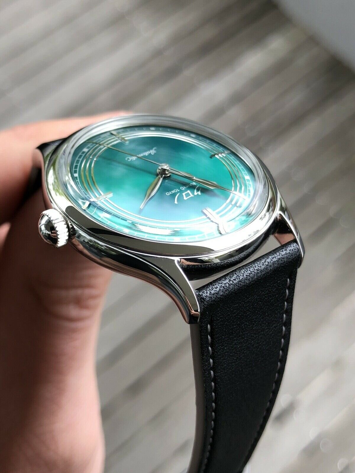 Kurono Tokyo by Hajime Asaoka Anniversary Green Mori Watch