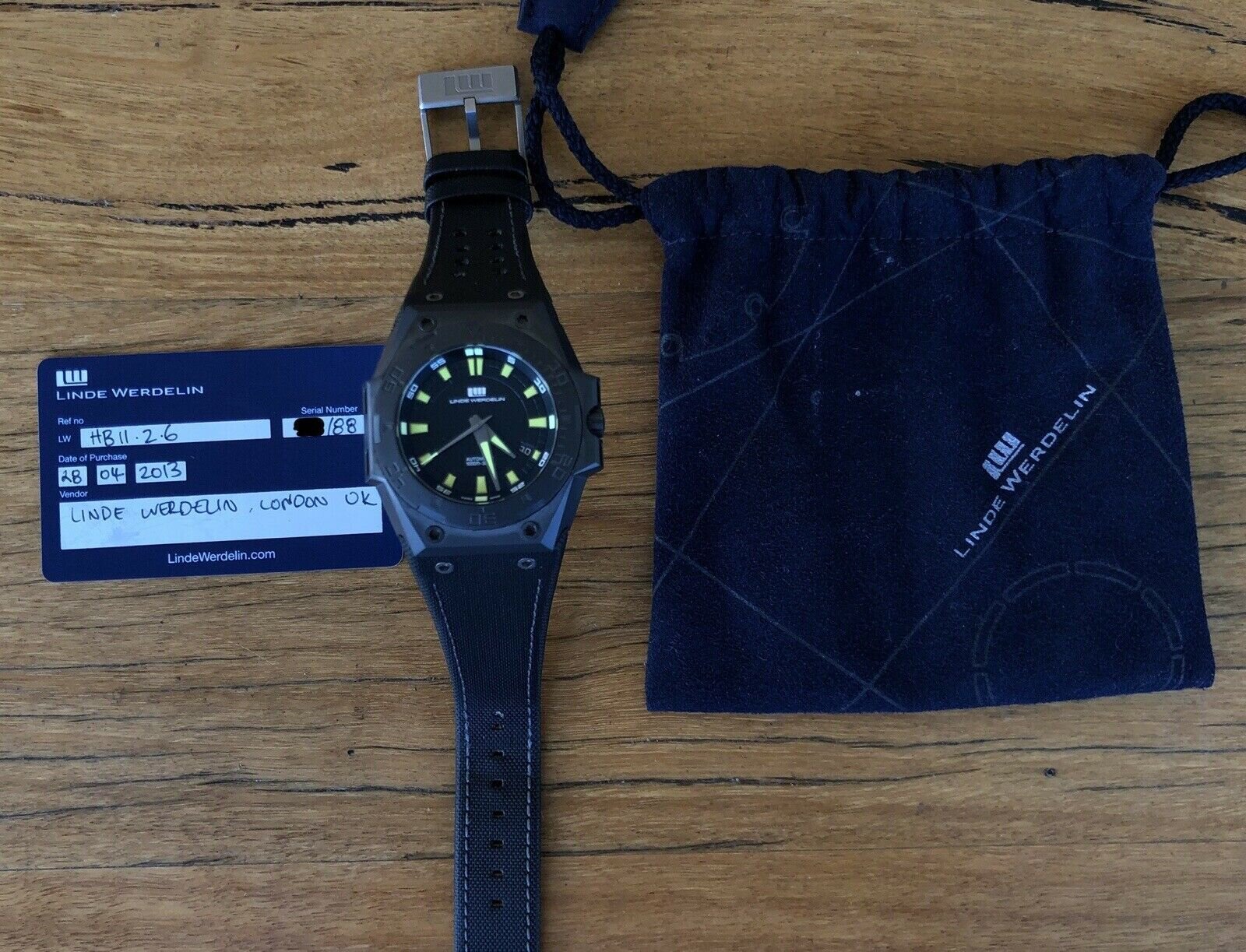 Linde Werdelin Hard Black II HBII.2.6 - 2013