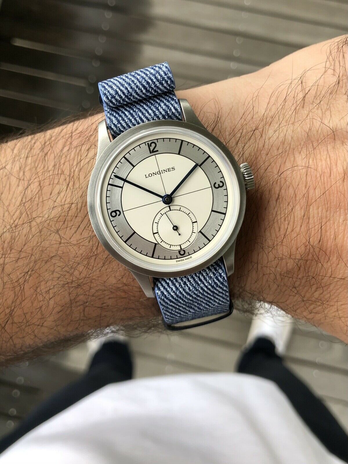 Longines Heritage Classic Sector Dial L2.828.4.73.0 28284730 2020 Watch Vault Australia