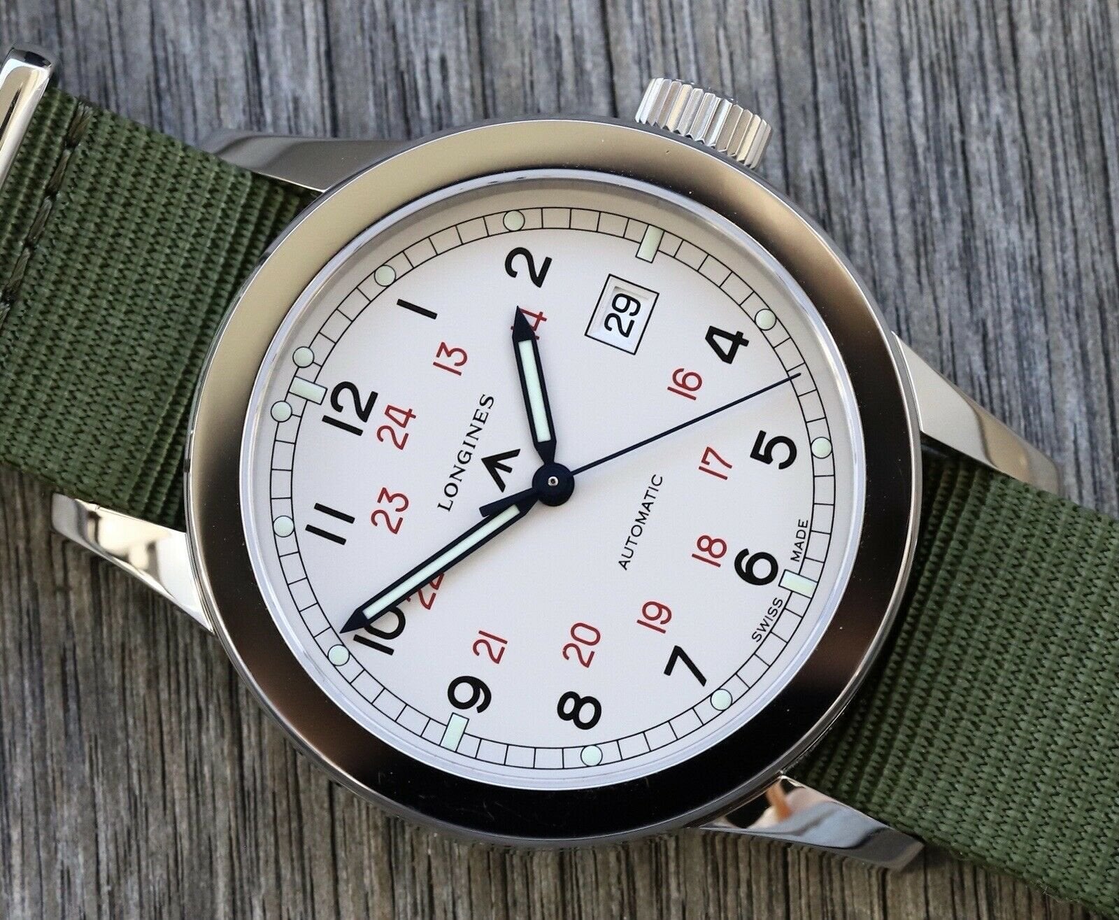 Longines Heritage Military COSD L2.832.4.73.5 2020 Watch Vault