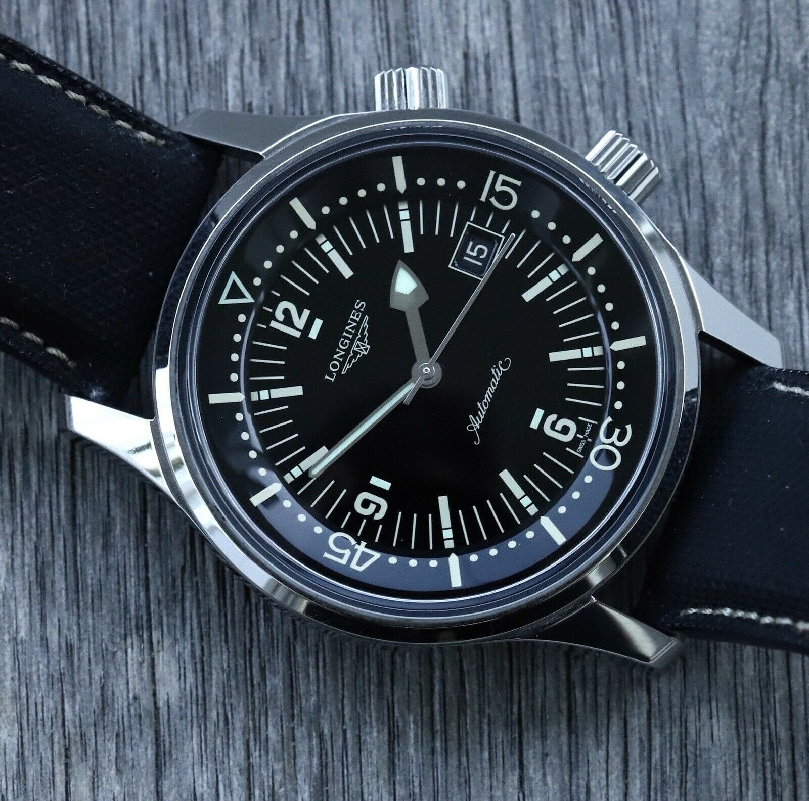 Longines Legend Diver Date 42mm L3.774.4.50.0 2019 Watch Vault Australia
