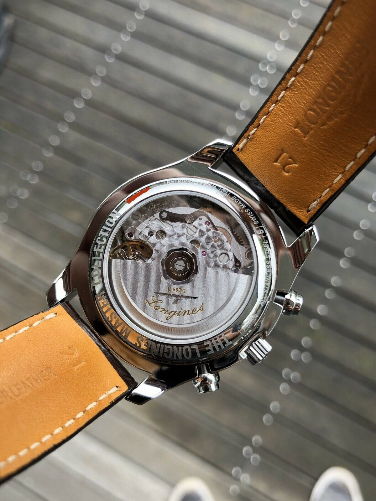 Longines Master Collection 40mm Chronograph with Moon Phase L26734783 - 2019