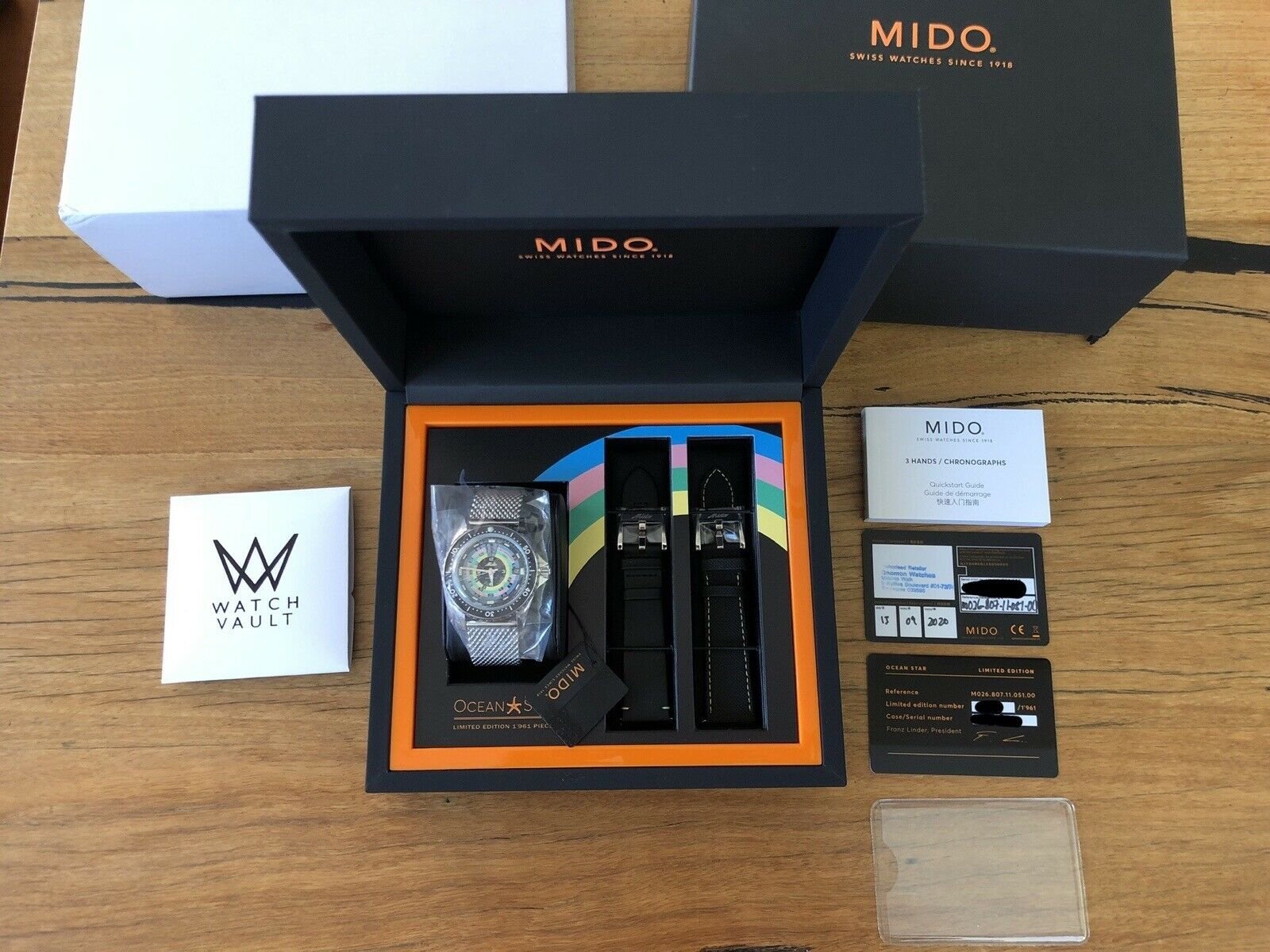 Mido deals watch box