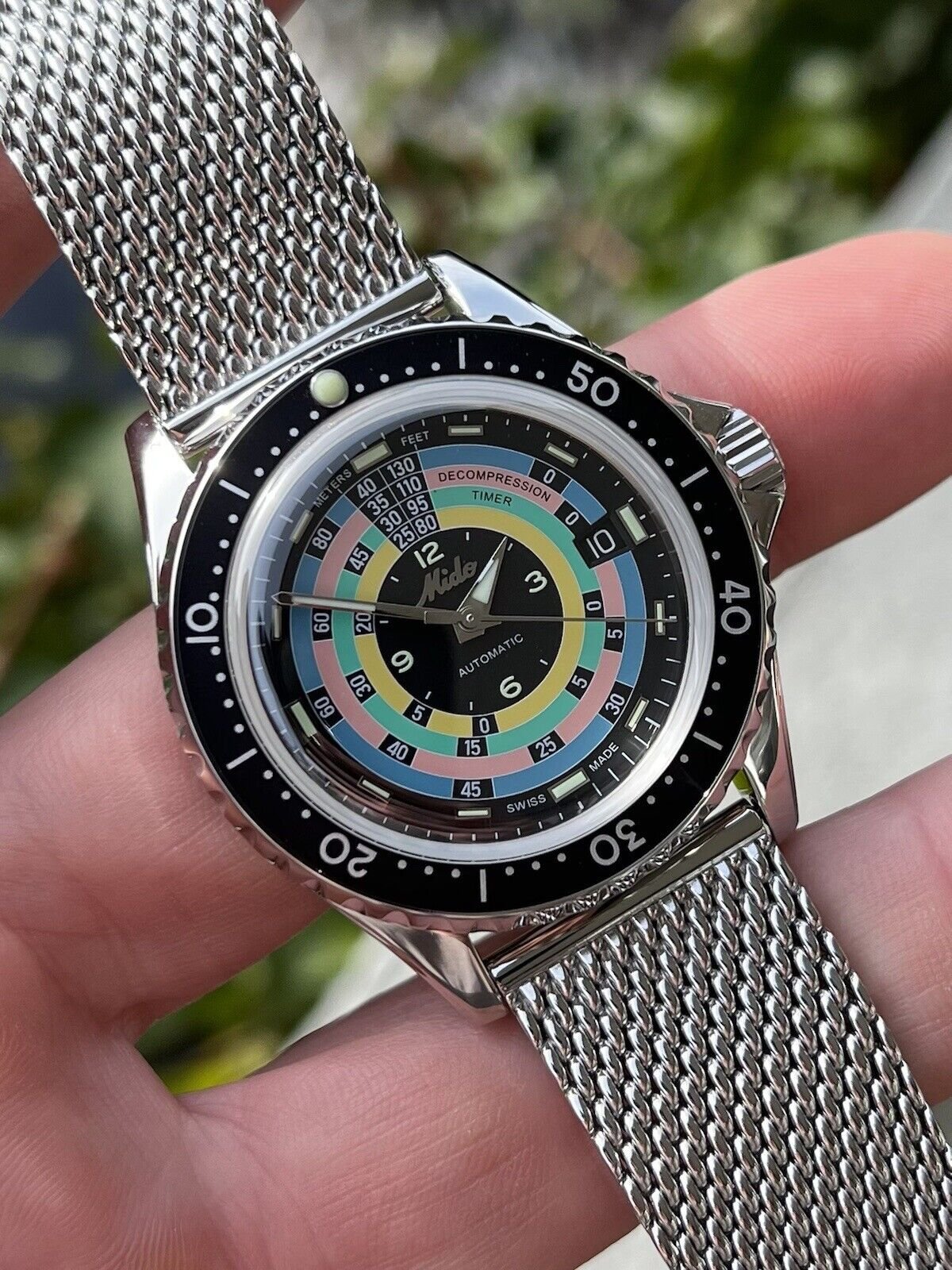 Mido rainbow sales diver