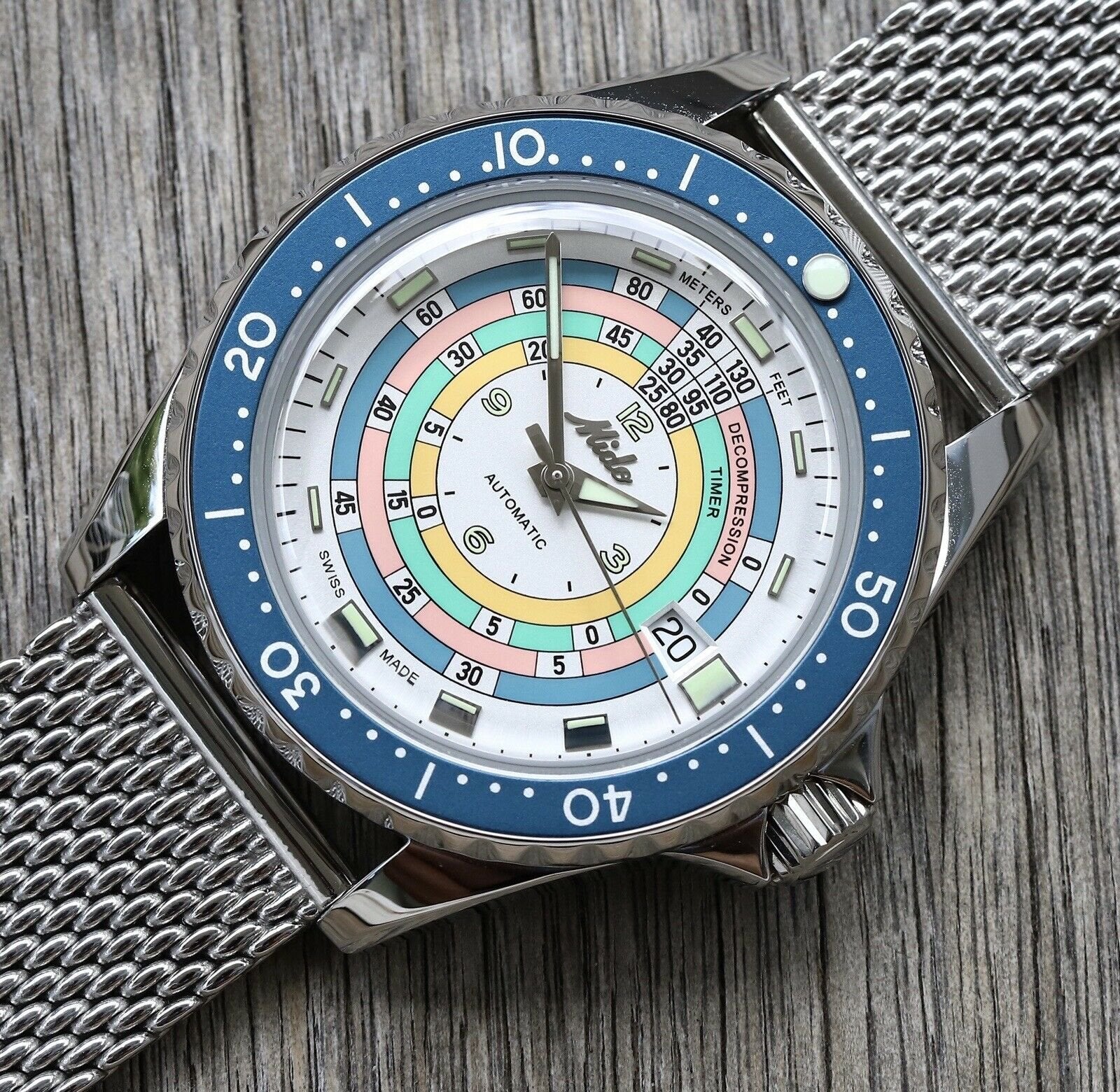 Mido ocean star decompression timer 1961 for sale cheap