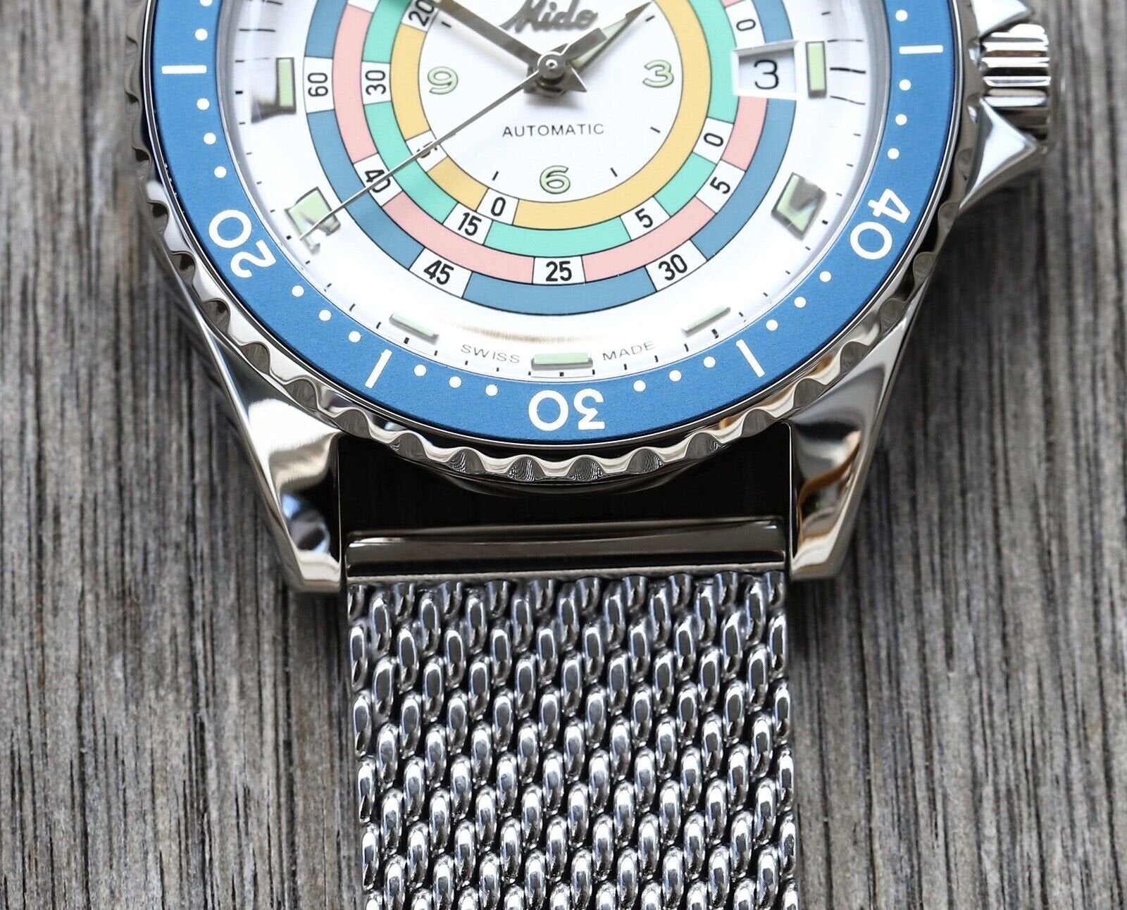 Mido Ocean Star Decompression Timer 1961 LE Turquoise M026.807.11.031.00 - 2021