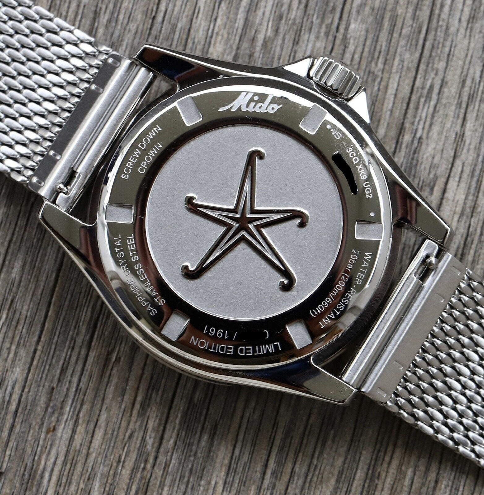 Mido Ocean Star Decompression Timer 1961 LE Turquoise M026.807.11.031.00 - 2021