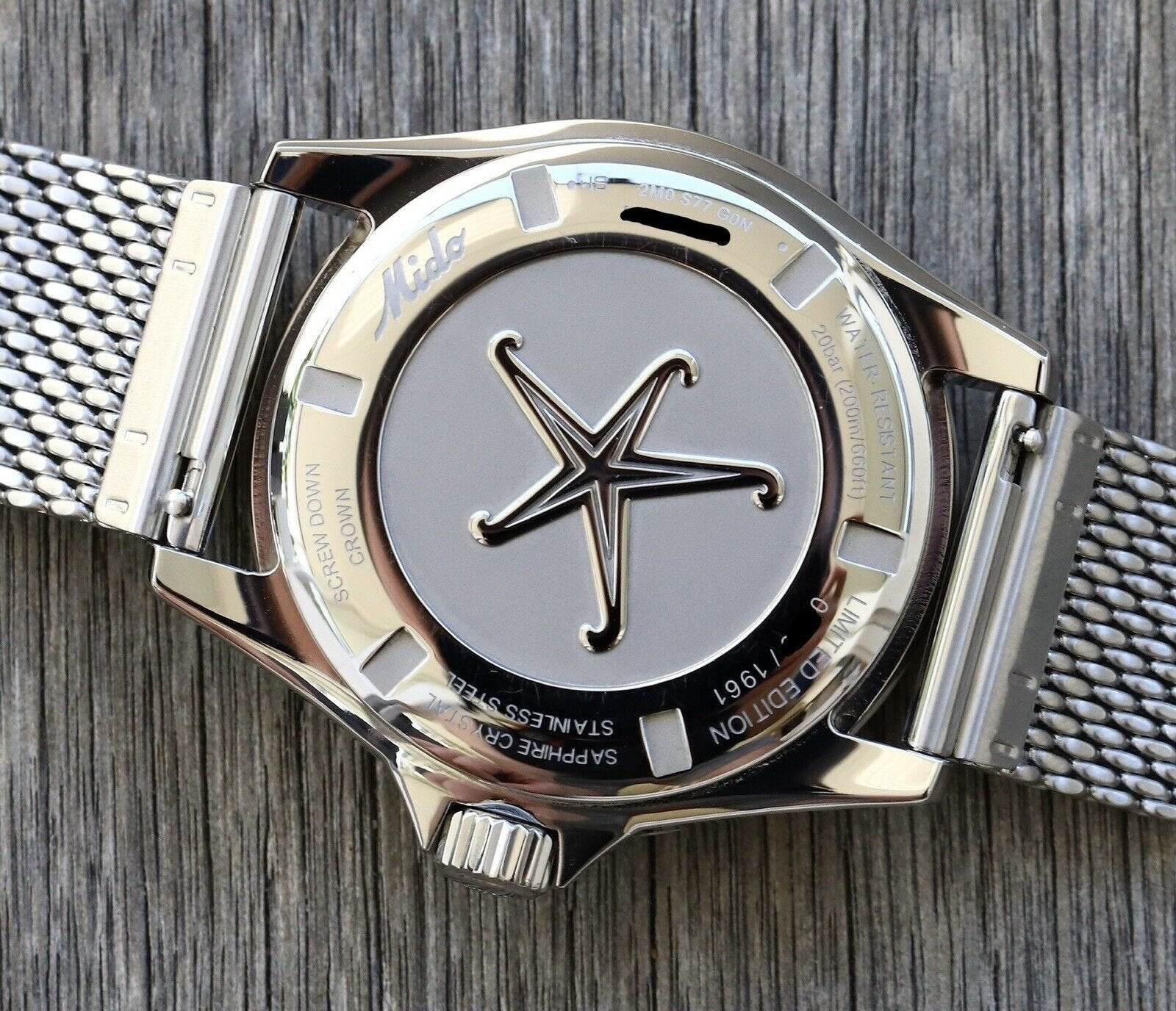 Mido Ocean Star Decompression Timer 1961 LE Turquoise M026.807.11.031.00 - 2021