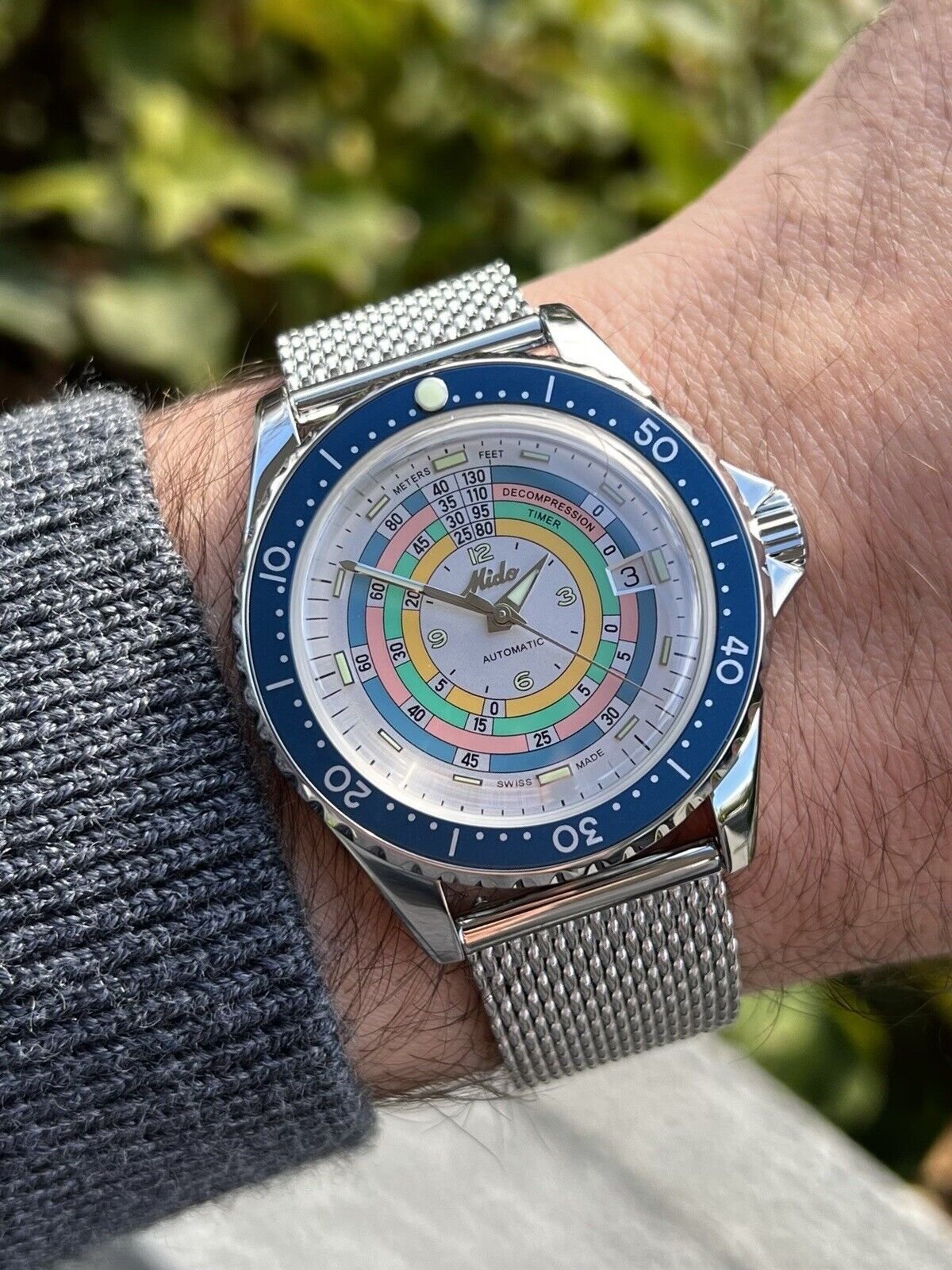 Mido Ocean Star Decompression Timer 1961 LE Turquoise M026.807.11.031.00 - 2021