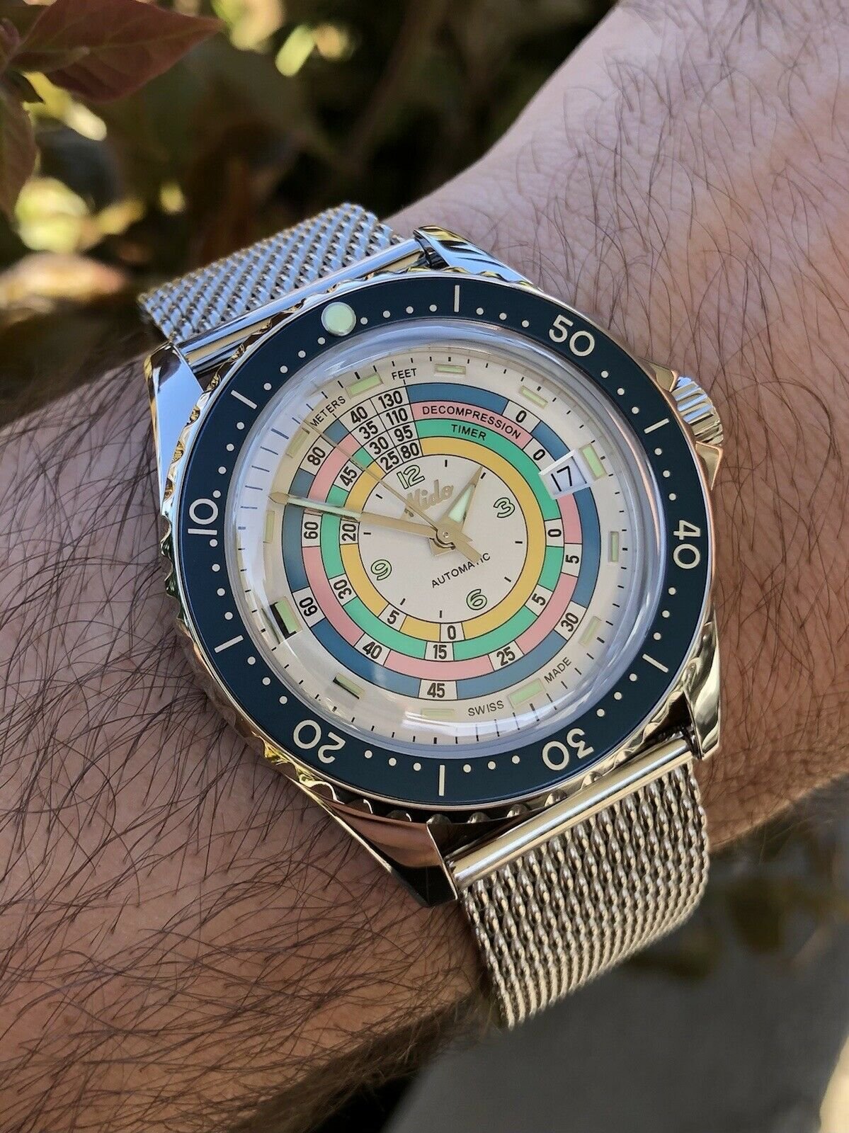 Mido Ocean Star Decompression Timer 1961 LE Turquoise M026.807.11.031.00 - 2021