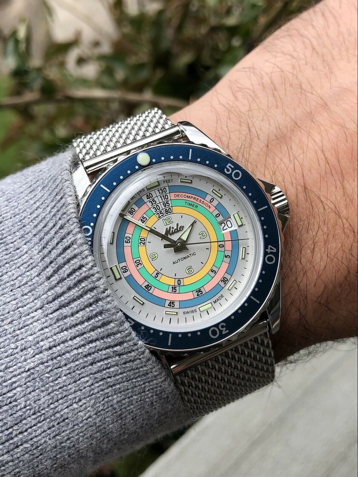 Mido Ocean Star Decompression Timer 1961 LE Turquoise M026.807.11.031.00 - 2021
