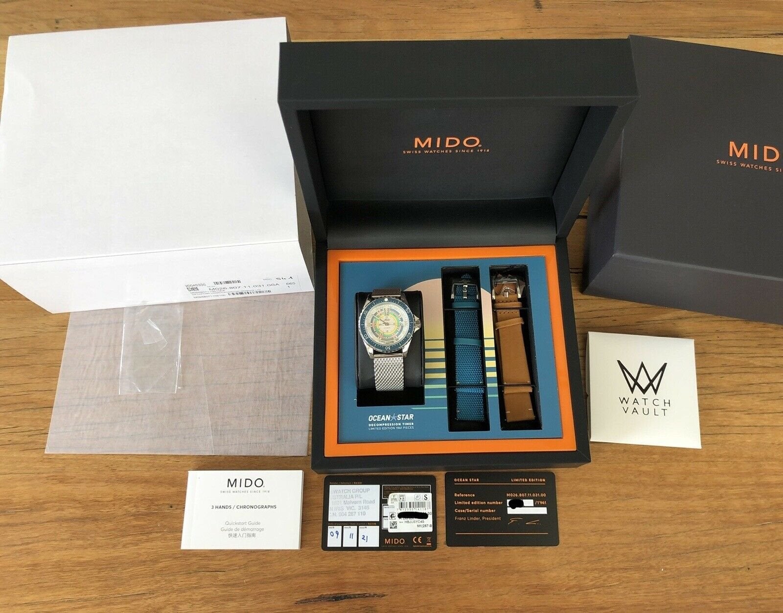 Mido watch hotsell box