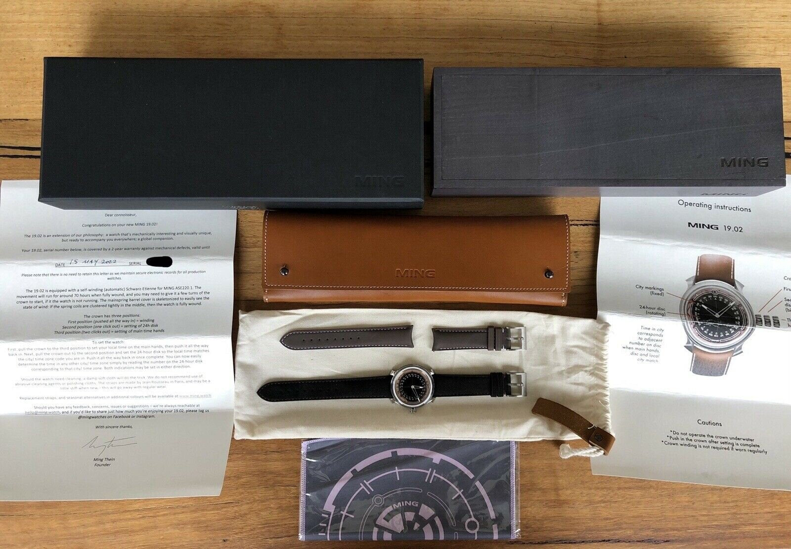 Ming 19.02 Worldtimer - 2020
