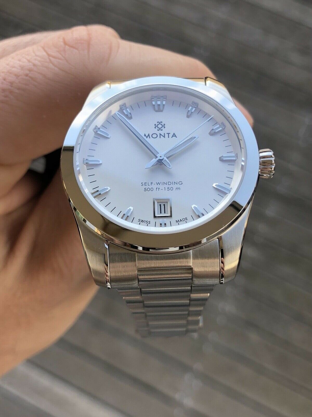 Monta Noble Silver Opalin Dial - 2020