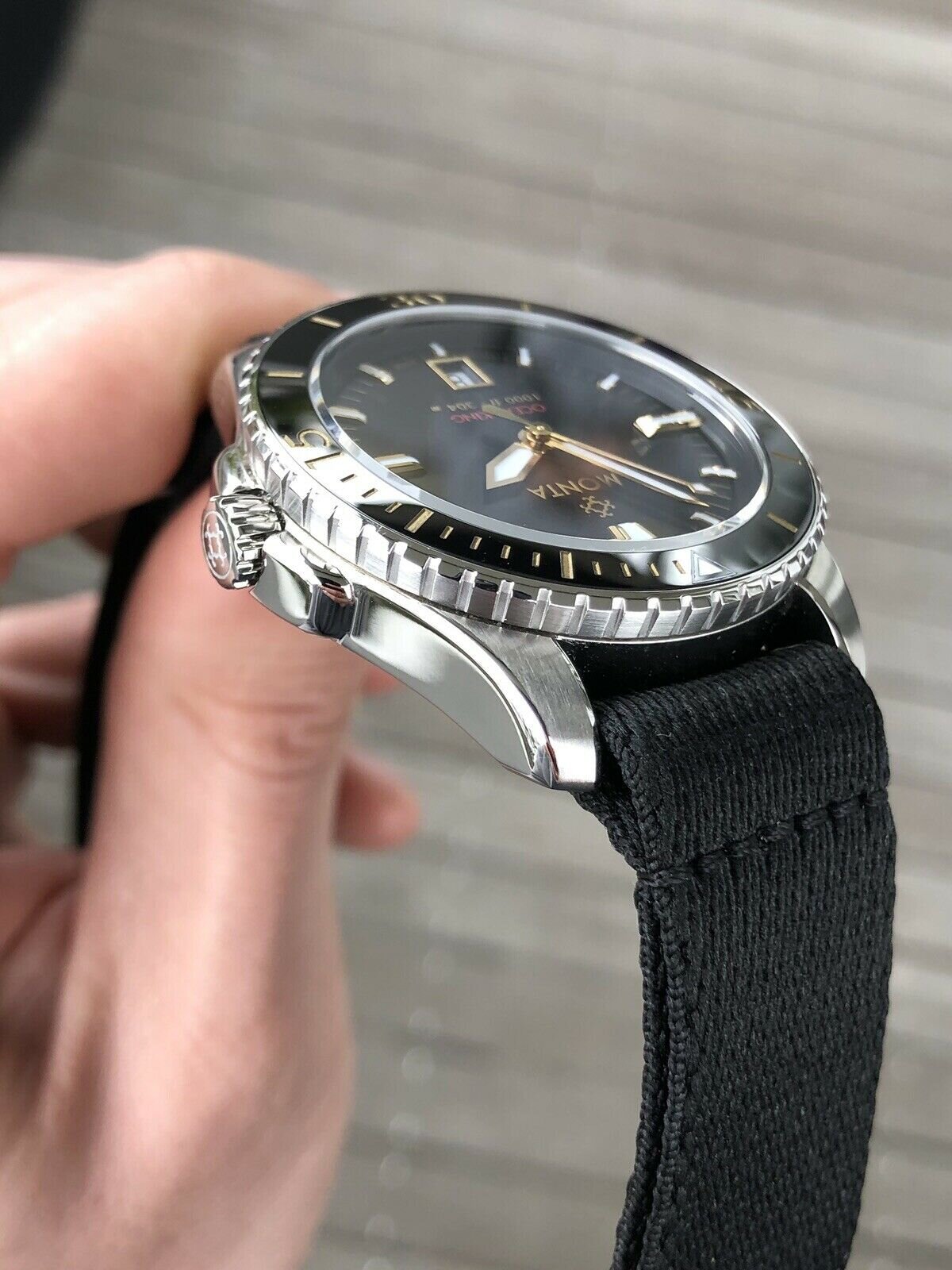 Monta Oceanking 60-Minute with Date and Gilt Dial - 2019
