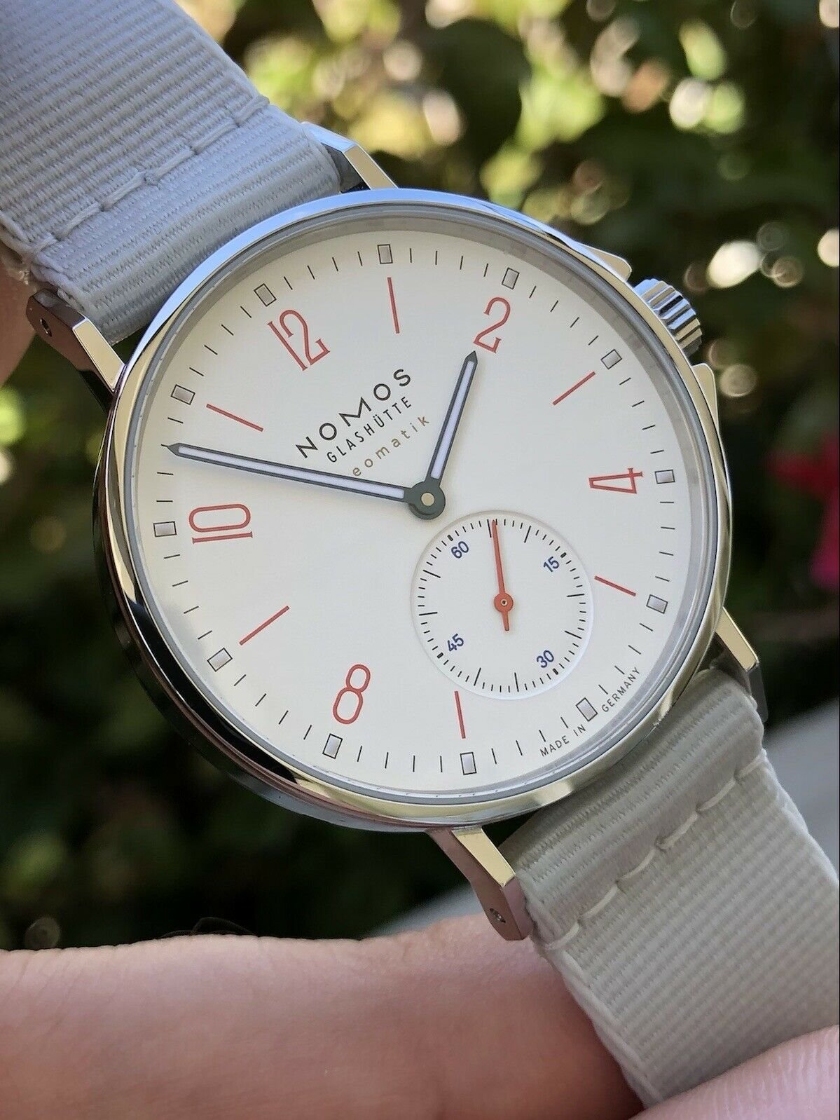 Nomos Ahoi Neomatik Siren White 564 – 2021