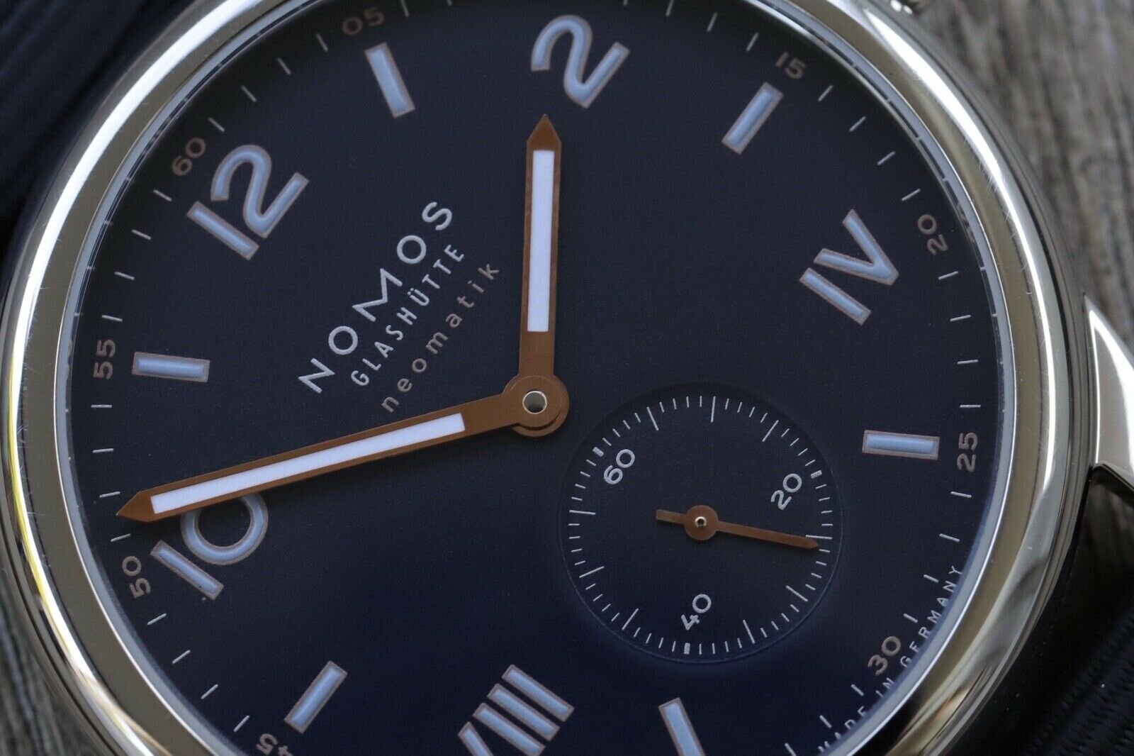 Nomos Club Campus Neomatik 39 Midnight Blue ref 768 - 2020
