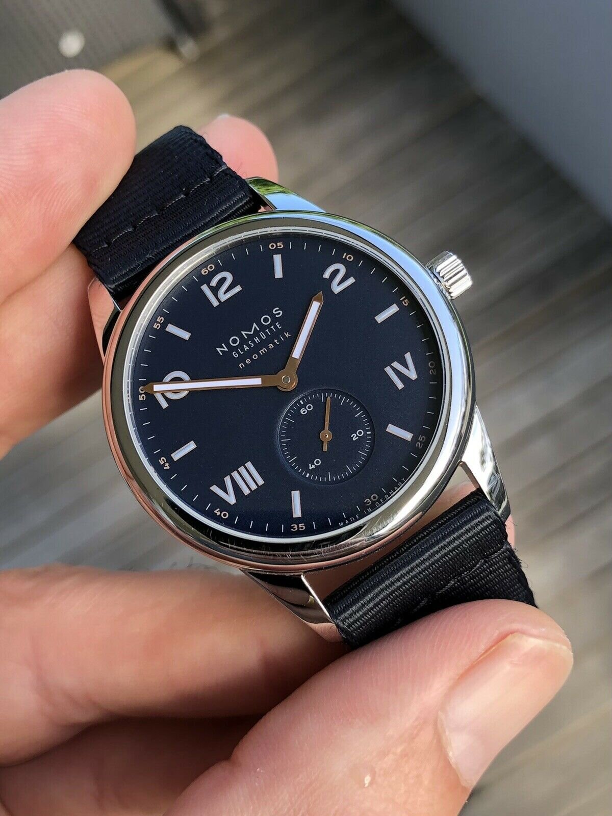 Nomos Club Campus Neomatik 39 Midnight Blue ref 768 2020 Watch