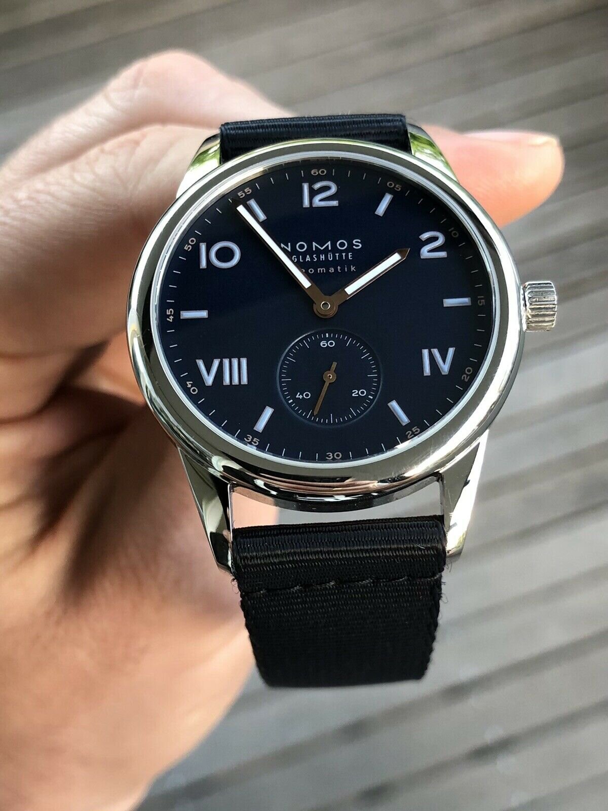 Nomos Club Campus Neomatik 39 Midnight Blue ref 768 - 2020