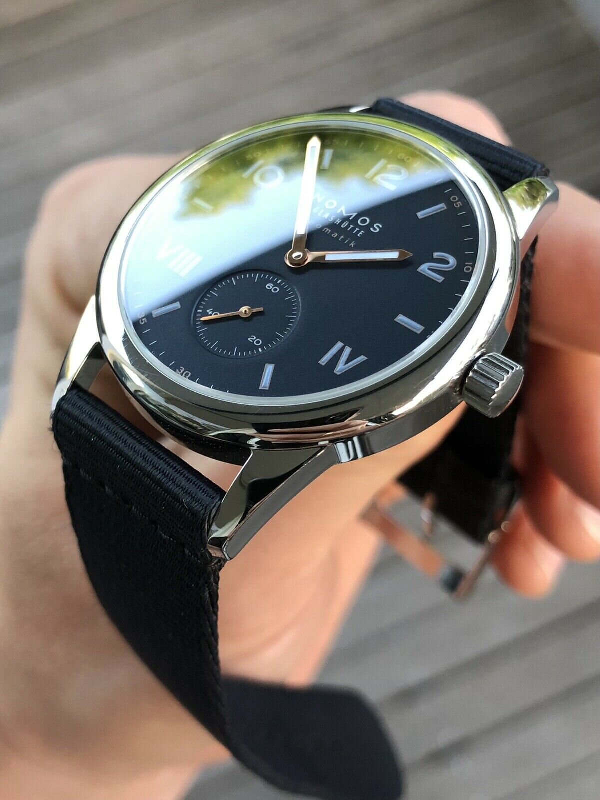 Nomos Club Campus Neomatik 39 Midnight Blue ref 768 2020 Watch Vault Australia