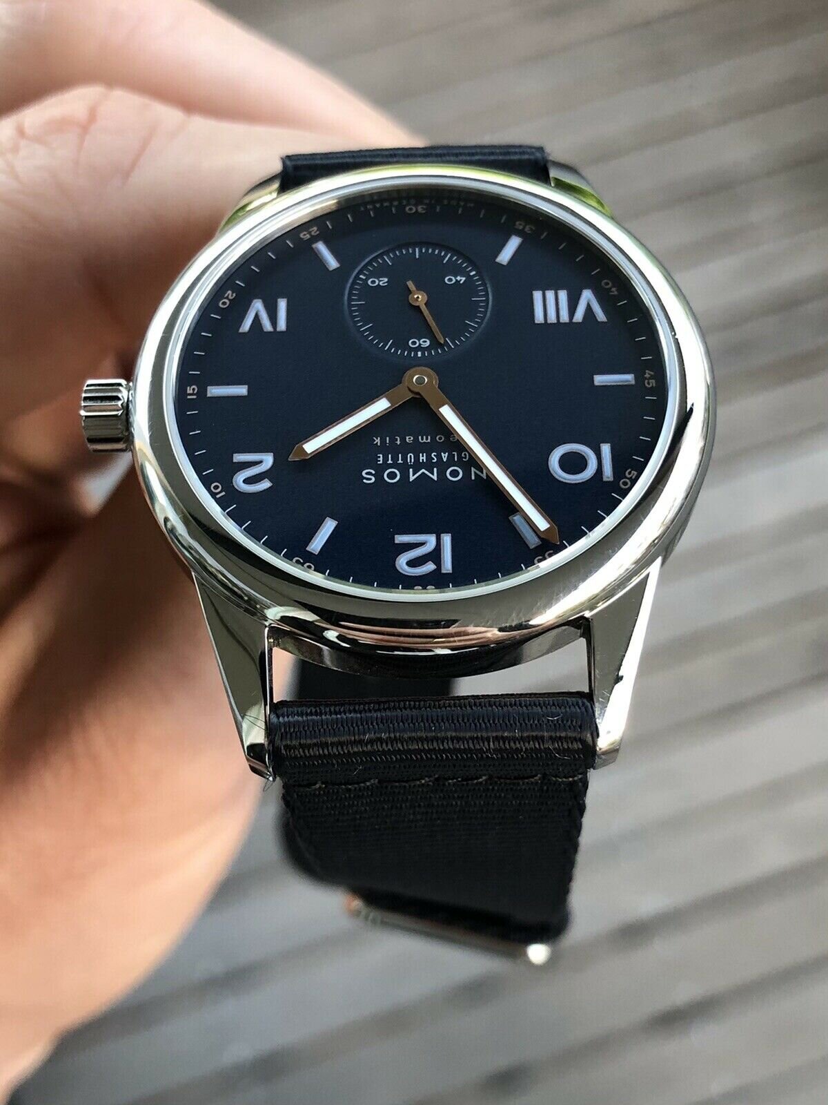 Nomos Club Campus Neomatik 39 Midnight Blue ref 768 - 2020