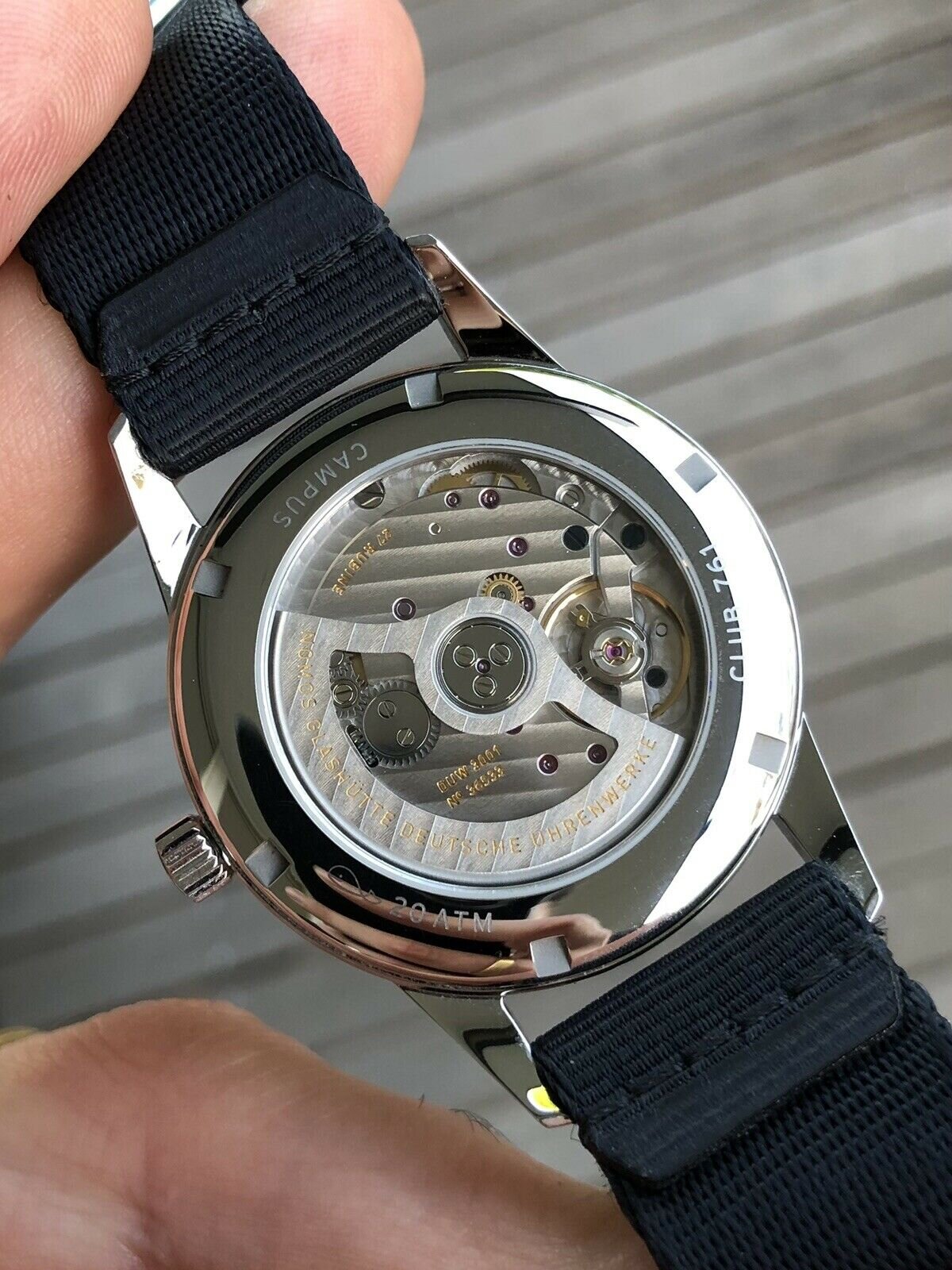 Nomos Club Campus Neomatik 39 Midnight Blue ref 768 - 2020