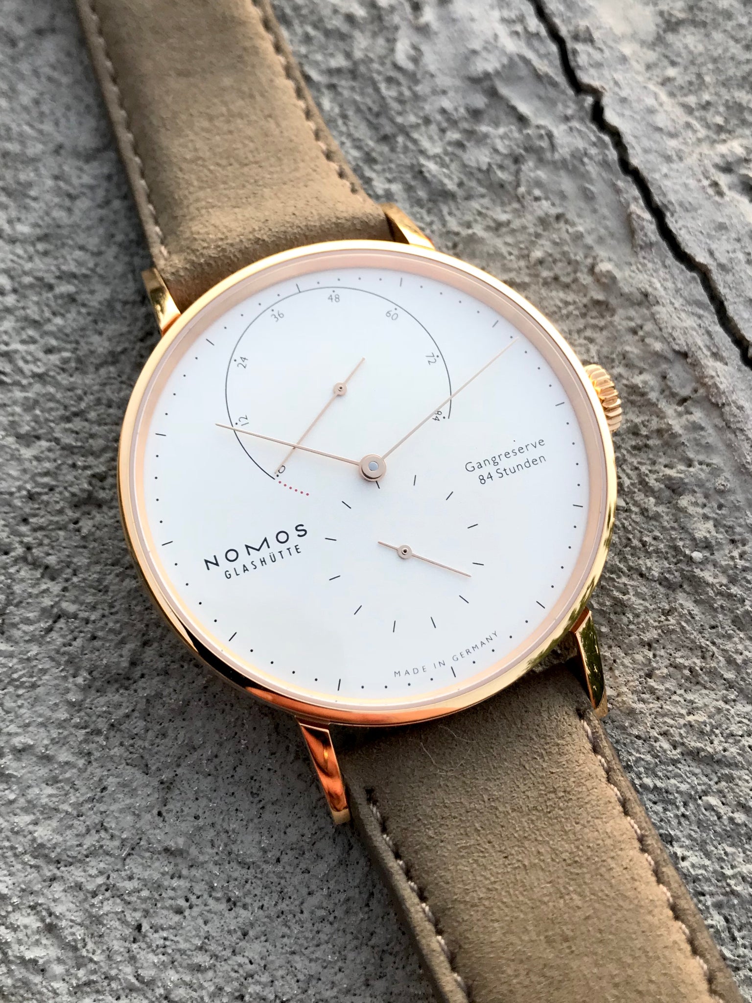 Nomos Lambda 39 952 - Rose Gold