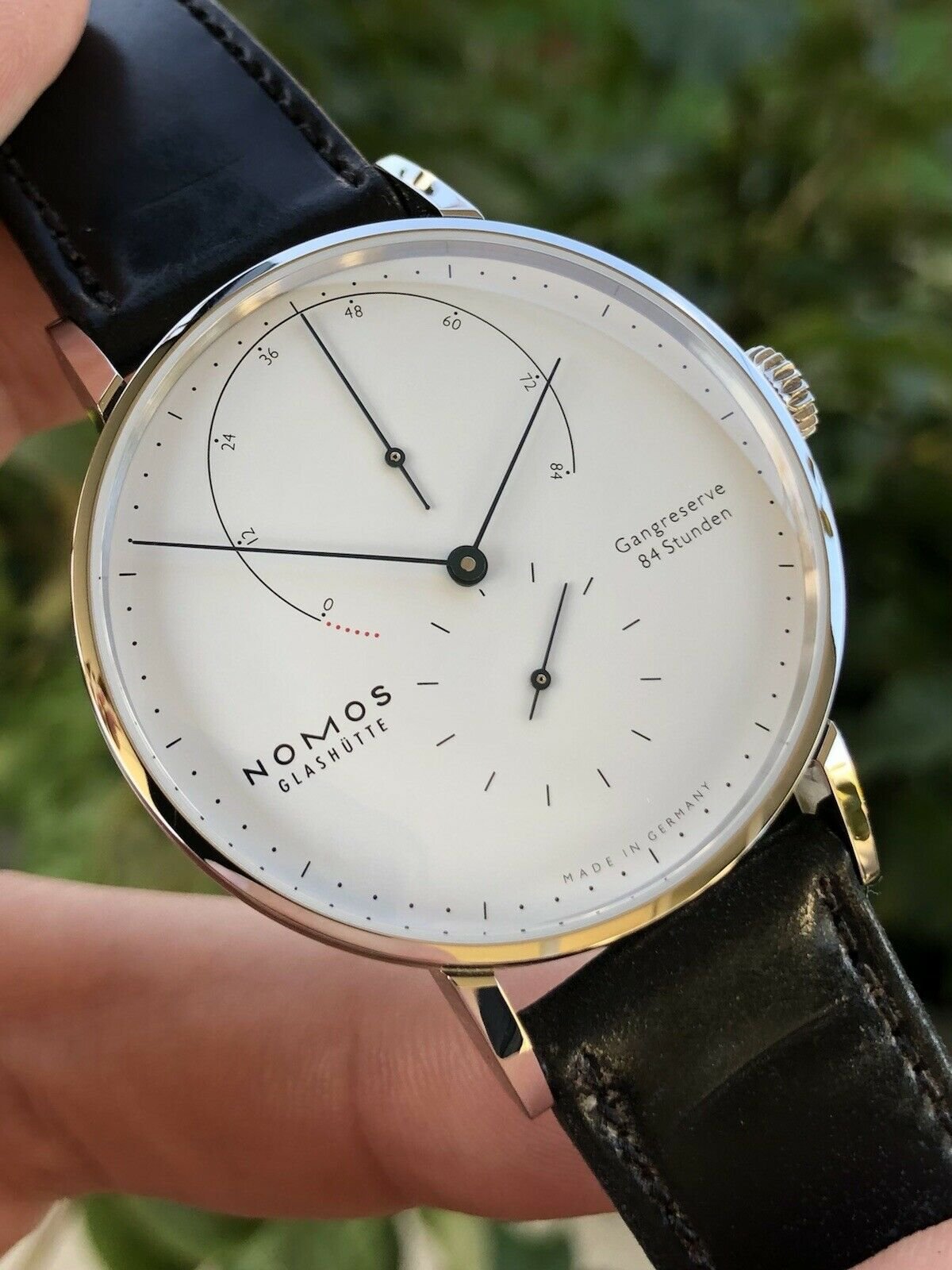 Nomos lambda stainless clearance steel