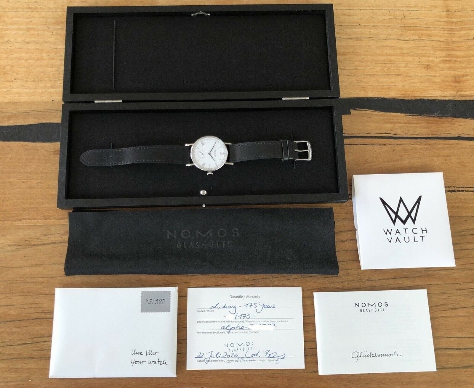 Nomos Ludwig 175 Years Watchmaking 205.S2 - 2020