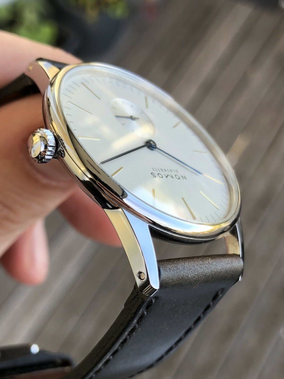 Nomos Orion 387 38mm 2015 full set Watch Vault Australia