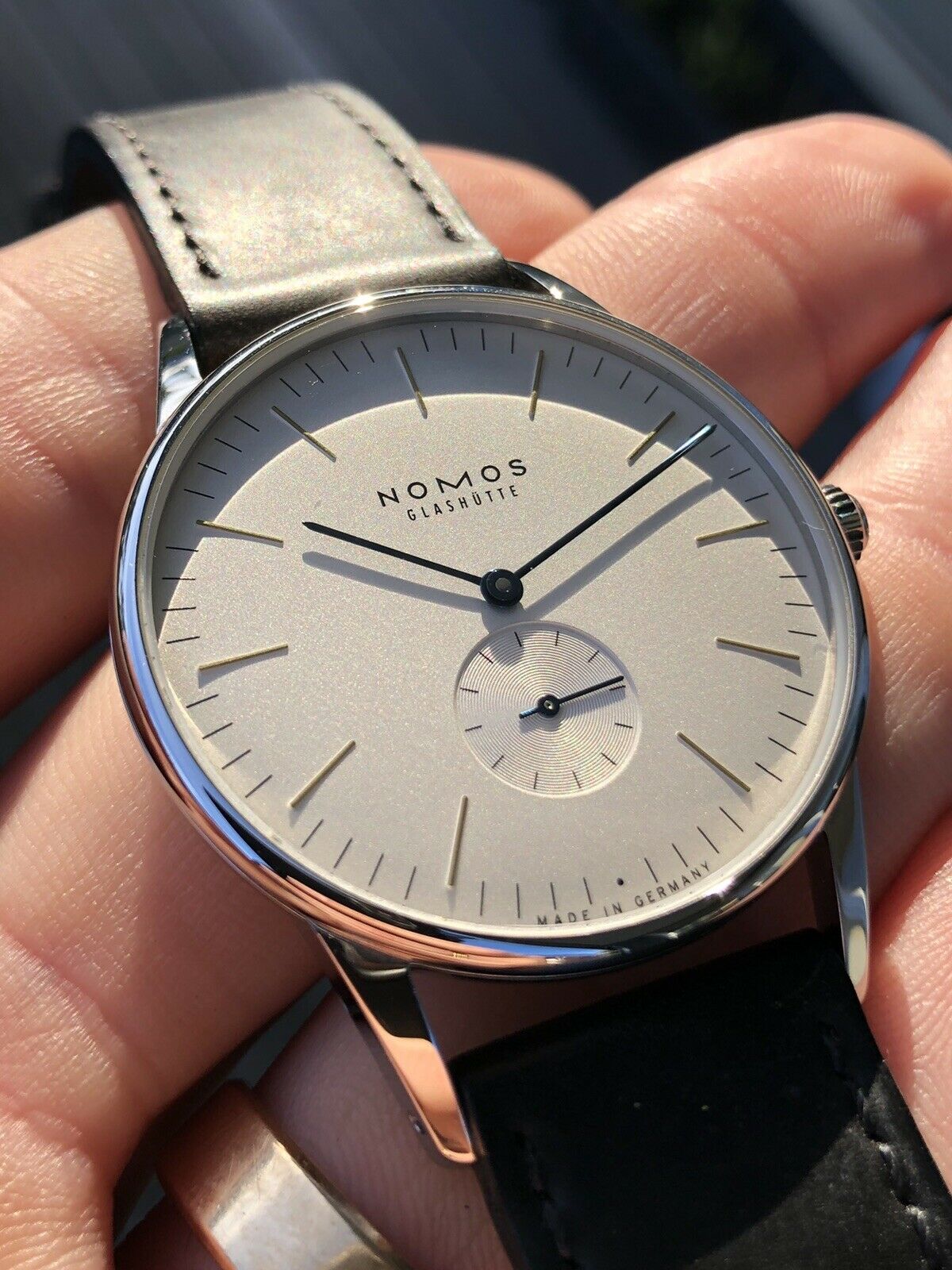 Nomos Orion 387 38mm 2015 full set Watch Vault Australia