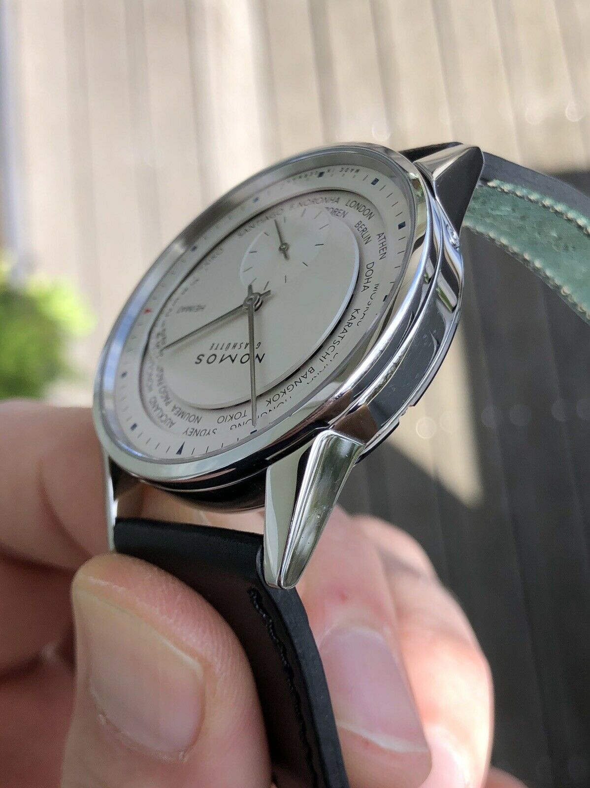 Nomos Zurich Weltzeit World Time 805 - 2013 w/ box and papers