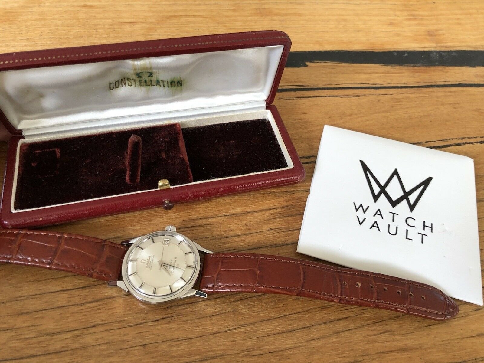 Omega Constellation 14902 62 SC Meister Dial Watch Vault Australia