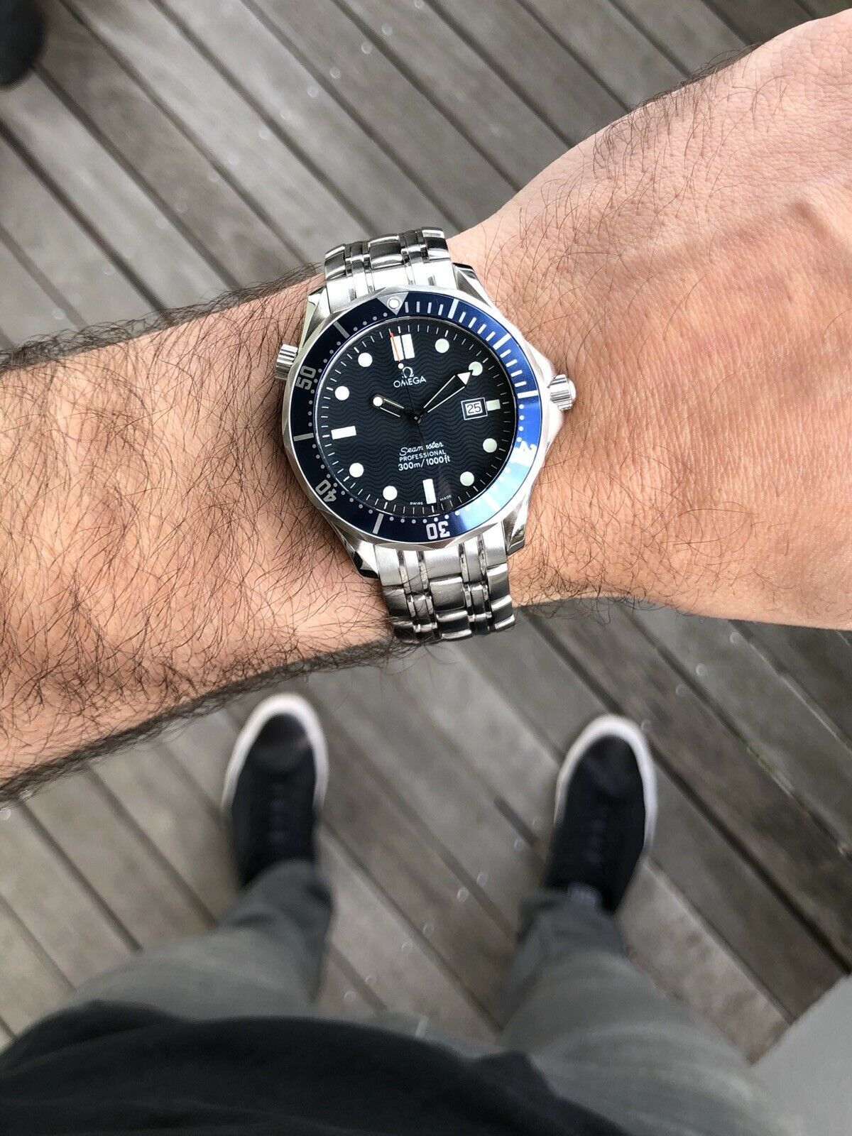 Omega Seamaster 300M 2541.80 41mm quartz - 1998