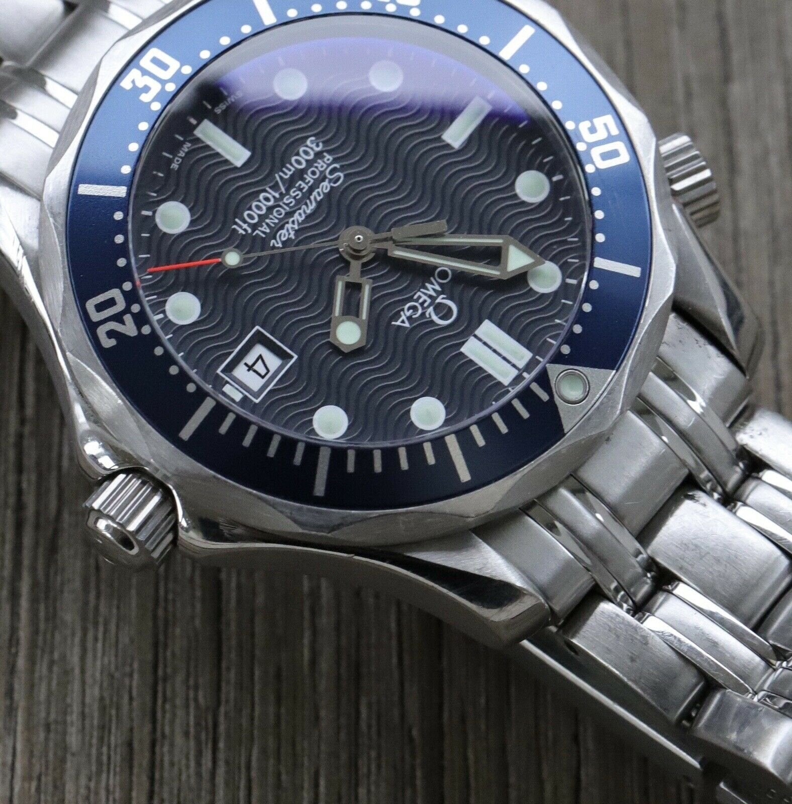 Omega Seamaster 300M 2561.80 Bond 36mm Quartz Watch Vault Australia
