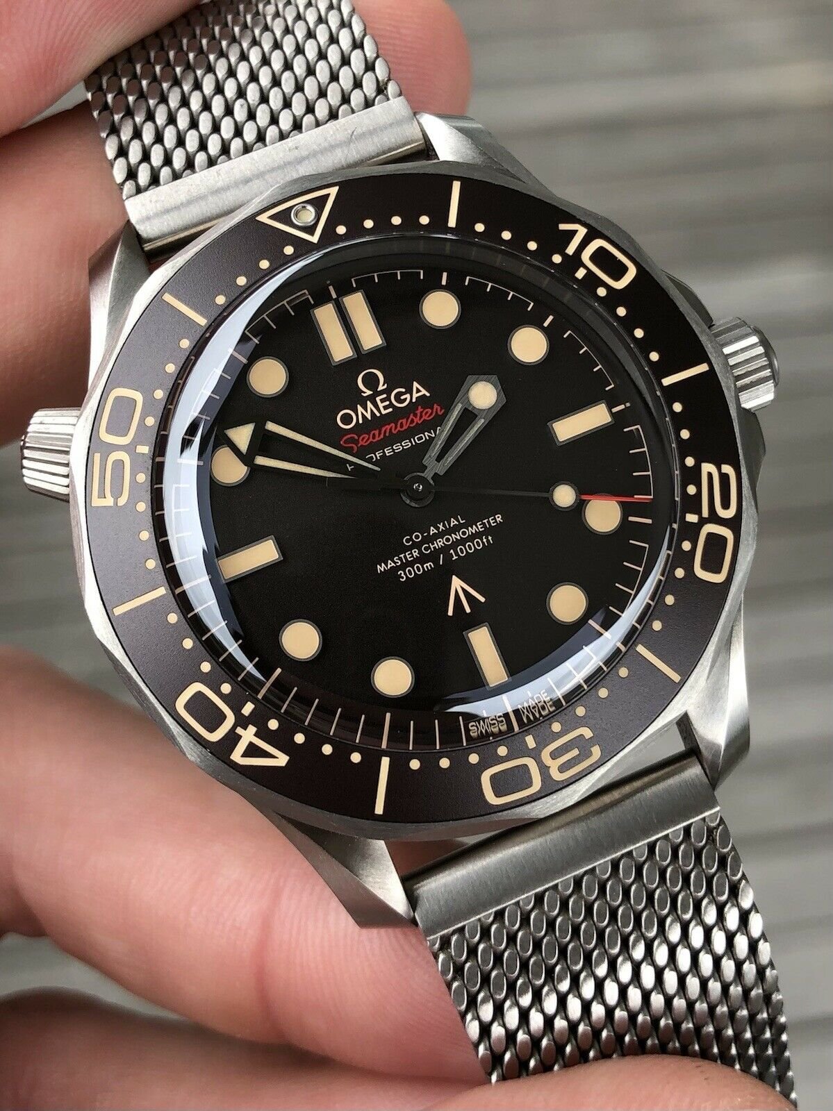 Omega Seamaster 300M 'No Time to Die' NTTD 007 210.90.42.20.01.001 - 2020